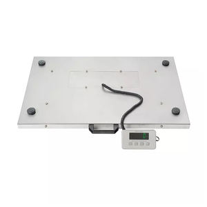 돼지 소 및 기타 가축을위한 500kg 휴대용 전자 동물 무게 규모 스테인레스 스틸 대형 플랫폼 규모 - Product Image 6