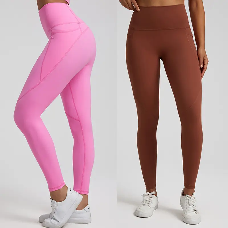 Yoga legging thể thao vớ cho phụ nữ mồ hôi Quần thể dục phòng tập thể dục vớ xà cạp cho phụ nữ yoga quần với túi