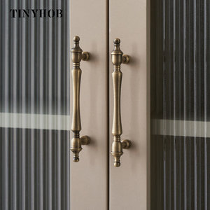 French <strong>Style</strong>/Bronze Brass Cabinet Door Handles and <strong>Knobs</strong> <strong>Antique</strong> <strong>Drawer</strong> Pulls Vintage Kitchen Cupboard Handle C-5219 - Product Image 3