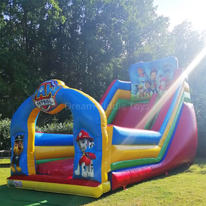 Trampoline <span class=keywords><strong>gonflable</strong></span> patte rebond maison toboggan sec <span class=keywords><strong>patrouille</strong></span> <span class=keywords><strong>gonflable</strong></span> château plein d'entrain enfants aire de jeux videurs pour <span class=keywords><strong>location</strong></span> - Product Image 3