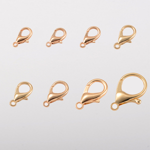 Venta al por mayor de lujo <span class=keywords><strong>Metal</strong></span> langosta hebilla llavero juguetes <span class=keywords><strong>12mm</strong></span>-35mm silicona langosta gancho con característica fuerte - Product Image 1