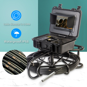 Cámara de inspección de tuberías de drenaje de alcantarillado inalámbrica de vídeo Industrial HD 30M Cámara Wifi de drenaje de alcantarillado de diámetro pequeño - Product Image 5