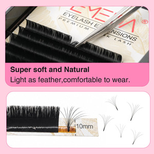 Extensions de <span class=keywords><strong>cils</strong></span> EMEDA Cashmere Noir Mat <span class=keywords><strong>Mega</strong></span> <span class=keywords><strong>Volume</strong></span> Easy Fan, fournitures pour extensions de <span class=keywords><strong>cils</strong></span> auto-éventailantes, plateaux d'extensions de <span class=keywords><strong>cils</strong></span> effet blooming - Product Image 3