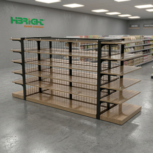 Cost-Effective Airport Retail Shelving Modern Durable Supermarket <b>Shelves</b> <b>Wire</b> Mesh Supermarket <b>Shelves</b> - Product Image 1