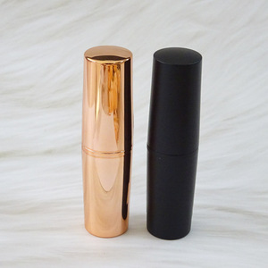 <b>Custom</b> Empty Lip Makeup Container 11.8mm 12.1mm 12.7mm Plastic Round <b>Lipstick</b> Tube Empty Cosmetic Lip Balm Tube - Product Image 4