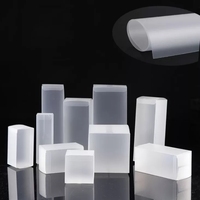 Boîte d'emballage Pp givrée personnalisée, boîte transparente en plastique Pvc Transparent pour animaux de compagnie