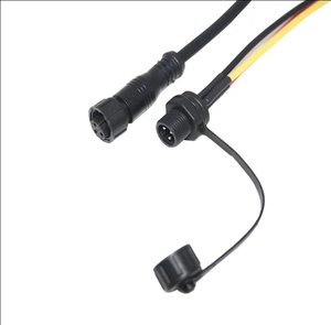 IP67 2 3 4 Pin treaded vít Bảng điều chỉnh gắn kết nhanh chóng loại khóa M12 không thấm nước DC Cáp kết nối - Product Image 1