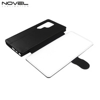 Funda Protectora para Teléfono Serie S de Novelcases, Diseño Personalizado por Sublimación 2D, Lona + Cuero PU, para S25 Ultra/S23/S22