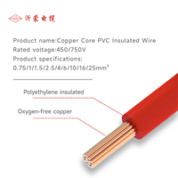 YIMENG der neuen Generation 2,5mm 99,9% elektrischer Draht aus reinem Kupfer mit PVC-Isolierung CE für 220-V-Stromkabel