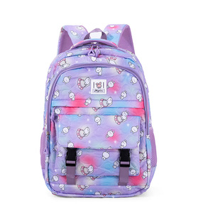 Cross-Border Promotional Backpacks New Trendy Cartoon Printed Large Capacity Casual Lightweight Student Backpacks