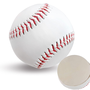 TeeBall Confezione da 12 Mazze in PVC con Logo Personalizzato, Professionali e Resistenti, da Allenamento per Mancinini, Palline da Baseball Morbide da 9 Pollici per Giovani e Principianti - Product Image 1