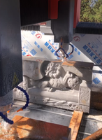Machine de gravure sur pierre CNC, machine de sculpture sur pierre, routeur pour granit et marbre, pour le traitement des lettres et des motifs sur monuments