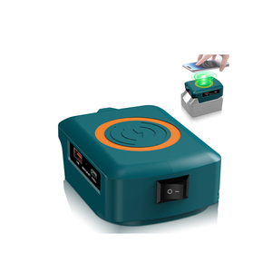 Estación de carga rápida inalámbrica para paquete de batería de iones de litio de 18V Adaptador de <span class=keywords><strong>cargador</strong></span> BL1860B para DCB200B - Product Image 1
