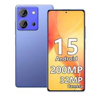 Smartphones haut de gamme 8 Go 256 Go 5000 mAh Écran AMOLED FHD 6,7 pouces Téléphones mobiles neufs de marque OEM Téléphone Android
