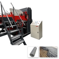 Machine de soudage automatique de treillis métallique à haute précision PLC, fil de 3-6 mm, largeur de 2500 mm, 80 soudures/min, modèle XFW-2500A STARF