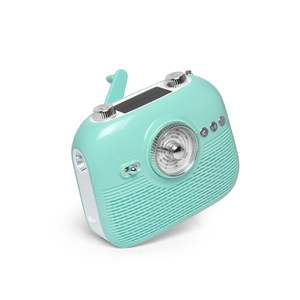 Multi functional Retro Portable Radio with Aromatherapy Diffuser LED Night Light <b>USB</b> Rechargeable Built-in <b>Speaker</b> for Home Use - Product Image 5