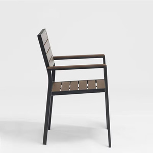 8 Seat Modern Luxury Weatherproof Aluminum Dining <strong>Bench</strong> and 8 Chair Set with <strong>Garden</strong> Table for Hotel Park &amp; Gym Outdoor Use - Product Image 2