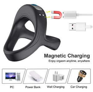 Meistverkaufter Penisring-Vibrator für Männer - Ejakulationsverzögerung Erwachsenen-Vibrationsring Made in China - Product Image 4