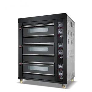 Neff Slide And Hide Ofen Deaker Gas Fed 32 kW Reflow 2 Zone Kommerzielle Ventless Pizza Duell Fuel Cooking Vantilation - Product Image 5