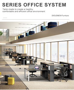 DIOUSNEW E1-Klasse Umweltfreundlicher Schreibtisch für Führungskräfte Einzigartiges Design L-förmiger <span class=keywords><strong>Computer</strong></span>-Chefschreibtisch - Product Image 5