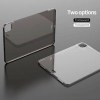 Dernier étui antichoc mince et flexible pour Apple iPad Pro Air 2024 13 pouces 11 pouces Transparent Noir Coque arrière de protection
