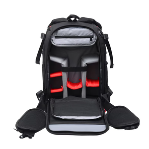 Sac à dos pour appareil photo reflex personnalisable, antivol, imperméable, doublure en polyester, étui de photographie en plein air, logo, objectif - Product Image 3