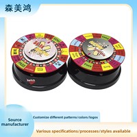 Roulette de boisson numérique personnalisée en plastique, best-seller transfrontalier, pour jeu de vin, loterie, divertissement KTV