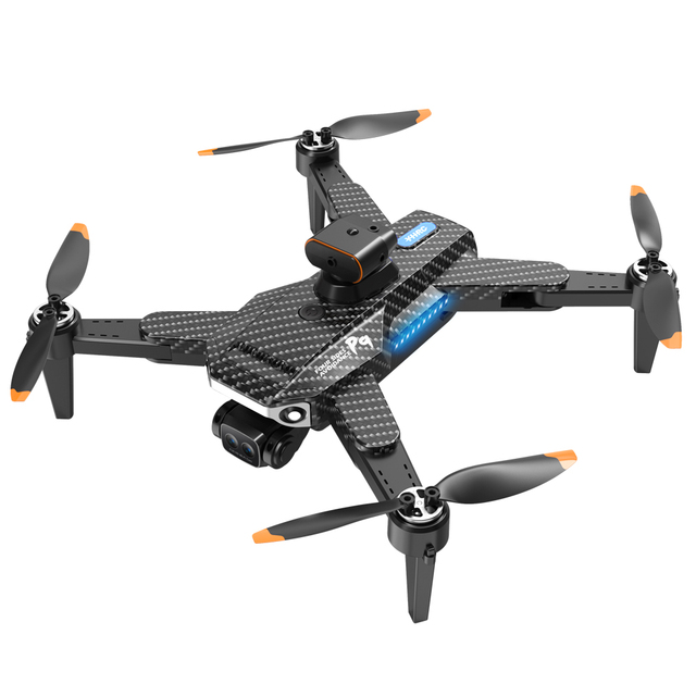 P9 Brushless Drone 4k 6k 8k Optical Flow Aerial Photography Flight Drone Racing 500m Long Distance Obstacle Avoidance Drone Dron