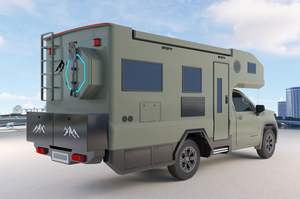 लक्जरी ऑफ-रोड ट्रक कैमपर मोबाइल होम मोटरहोम कस्टमाइज़ेबल कैमपर कारवां, सभी मौसम के उपयोग के लिए बाथरूम रसोई के साथ - Product Image 4