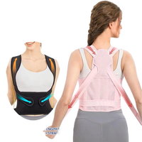 Ajuster le correcteur de posture du dos à bosse Forme du corps adulte Sangle de correction de l'épaule