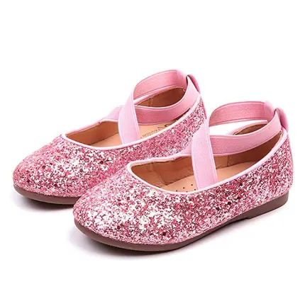 Low Heel Little Female Kids Party Wedding Princess Mary Jane Size 21 To 30 Toddler Flower Girls Dress Shoes