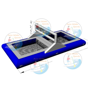 Court <span class=keywords><strong>de</strong></span> volley-ball gonflable, pour jeu d'eau, trampoline <span class=keywords><strong>de</strong></span> saut, pour <span class=keywords><strong>lac</strong></span> et mer, offre spéciale, livraison gratuite - Product Image 6