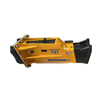 Brise-roche hydrauliques pour excavatrices SB 121 de type supérieur avec burin de 155 mm pour excavatrices de 28 à 35 tonnes - Composants essentiels du moteur