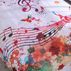 ชุดเครื่องนอนขนาดคิงไซส์พิมพ์ลายผ้าโพลีเอสเตอร์100% ทันสมัยหรูหราใช้ได้ทุกฤดู - Product Image 4