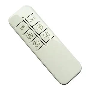 6 Button Remote Control Customize High Glossy Shell 6/8 Buttons Infrared Remote Control 2.4g Wireless 433 Mhz Controller