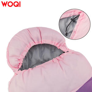 Sac de couchage Woqi 3 saisons, rectangulaire, rose, style enveloppe, respirant, léger, pour adultes, longueur standard - Product Image 4