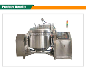 Olla a Presión Industrial de Alta Temperatura de 100-800 Litros, Equipo para Cocinar Sopa de Carne - Product Image 6