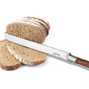 Ensemble de couteaux de cuisine Homeful Laguiole, acier inoxydable à haute teneur en carbone, lame tranchante, couteaux à pain de chef, manche en bois ergonomique, lave-vaisselle - Product Image 2