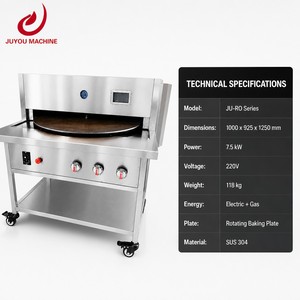 Forno Rotante Commerciale ad Alta Produzione con Piatto Girevole per Pizza e Pane Piatto, Prezzo di Fabbrica - Product Image 6