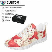 OEM ODM Chaussures de sport et de marche légères en maille pour femmes, personnalisables, de créateur, formelles, patchwork, en EVA, pour le printemps