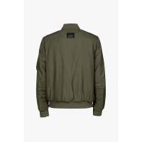 Jaket Bomber VR46 Core Green Pria 100% Poliester