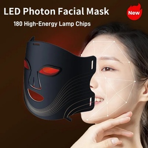 Máscara Facial LED Controlada de Alta Calidad con Silicona, Protección Ocular y Cobertura de 360 Grados para el Cuidado de la Piel del Busto - Product Image 1