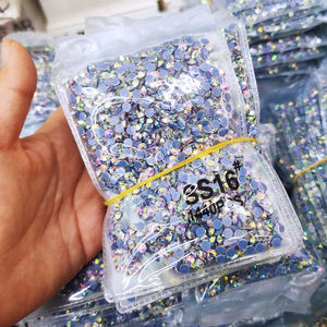 Кристалл Yantuo, оптовая продажа, пластиковая упаковка, горячая фиксация кристаллов, плоская спина, стразы, Стразы для одежды - Product Image 2