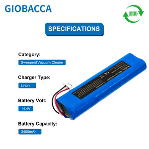 14.4V 3400mAh pin <span class=keywords><strong>lithium</strong></span> ion không dây quét Robot Máy hút bụi gói pin cho yeedi K8 VAC 2 Pro ydvn11 - Product Image 5
