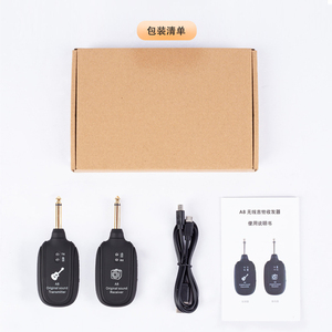 Bộ phát và thu không dây D1488 A8 cho guitar, hệ thống âm thanh không dây UHF Wifi - Product Image 3