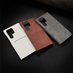 เคสโทรศัพท์มือถือหนังแท้สำหรับ Samsung S24 Ultra รุ่นหรูหราแบบกระเป๋าสตางค์พร้อมช่องใส่บัตร สำหรับ Samsung S24 S25 - Product Image 5
