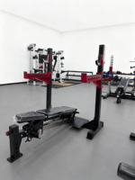 Banc de musculation inclinable et réglable de haute qualité 3-en-1 pour l'épaule, la poitrine et l'haltérophilie