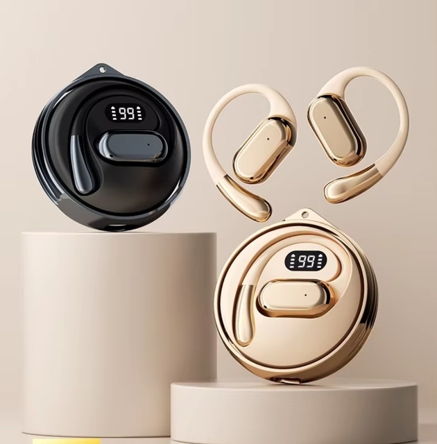 Spain JL Cross-Border OWS Earphones & Headphones Small Coconut Ball Wireless AI Translation LED Non-Noise Cancelling TWS
