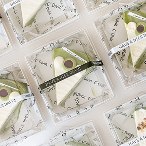 JL-118 3 inch Bánh hộp nâng cao chống sương mù vật nuôi rõ ràng nắp dưới Kraft hộp nhựa bánh rán món tráng miệng tàu sân bay lấy đi container - Product Image 2