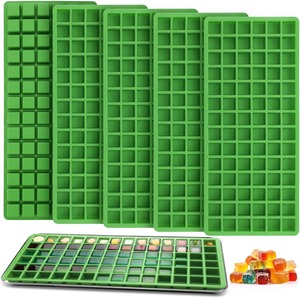 Molde de silicona <span class=keywords><strong>para</strong></span> alimentos <span class=keywords><strong>para</strong></span> liofilizador, accesorio de bandeja de 18x7.5x0.75 pulgadas, molde reutilizable <span class=keywords><strong>para</strong></span> dulces y chocolate <span class=keywords><strong>para</strong></span> bandejas medianas, sin BPA - Product Image 1